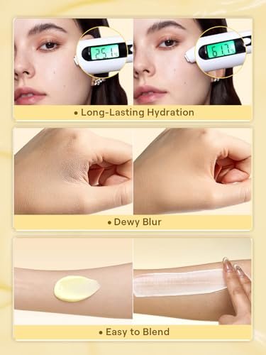 SHEGLAM Melt Touch Ultra-Hydrating Primer - Transparent 1.06 oz - görsel 12