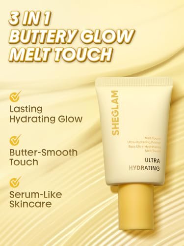 SHEGLAM Melt Touch Ultra-Hydrating Primer - Transparent 1.06 oz - görsel 8