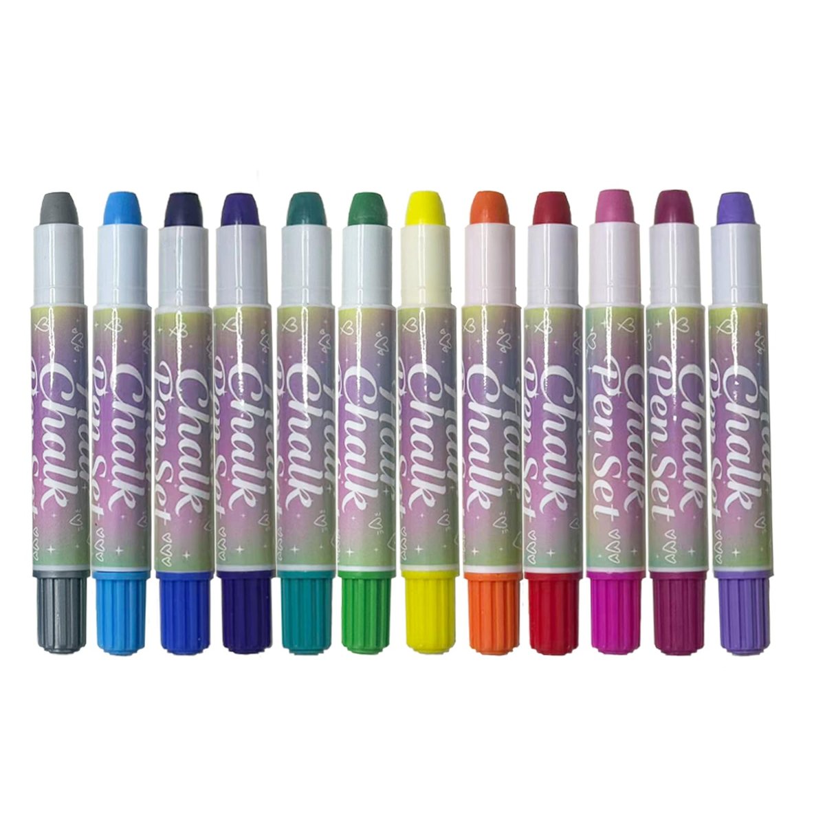HAIOLORPRO Hair Chalk 12 Colors - Temporary Washable Hair Dye for Kids, Women, Men - Fun Birthday, Christmas, Halloween Gift for Teens, Girls, Boys - görsel 13