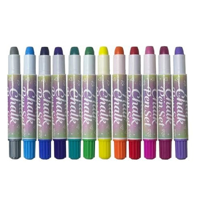 HAIOLORPRO Hair Chalk 12 Colors - Temporary Washable Hair Dye for Kids, Women, Men - Fun Birthday, Christmas, Halloween Gift for Teens, Girls, Boys
