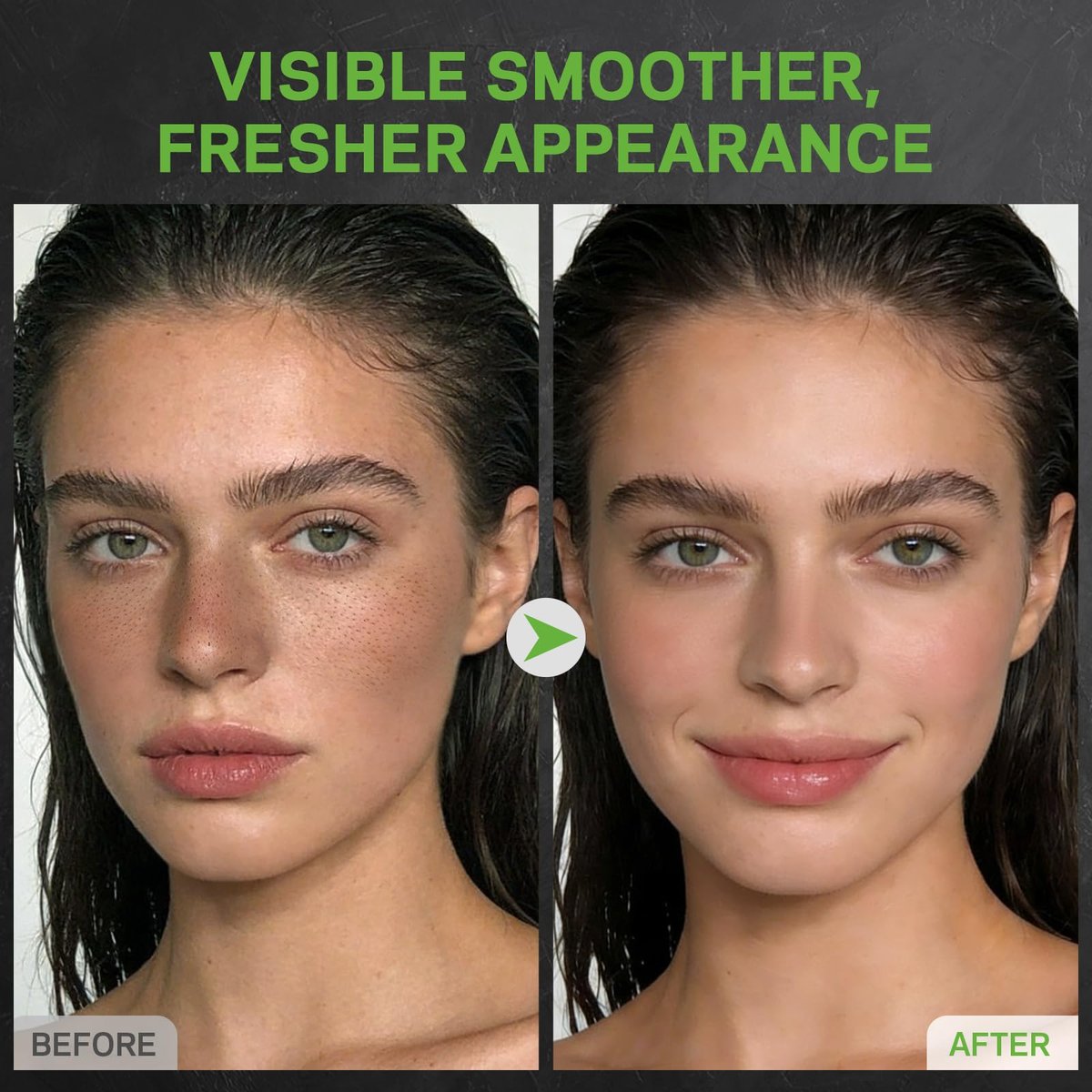 AMOADO Blackhead Remover Peel Off Face Mask & Tea Tree Oil Serum Duo - Deep Cleansing Charcoal Mask for Pore Tightening - görsel 17