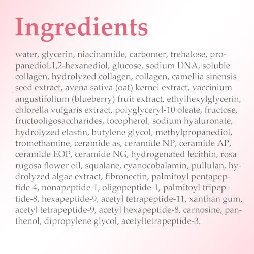 OLCG Collagen Jelly Cream – Gel-Textured Moisturizer with Hydrolyzed Collagen & Sodium Hyaluronate for Radiant, Plump Skin – Daily Use Face Cream, 3.72 Fl Oz Avelisse