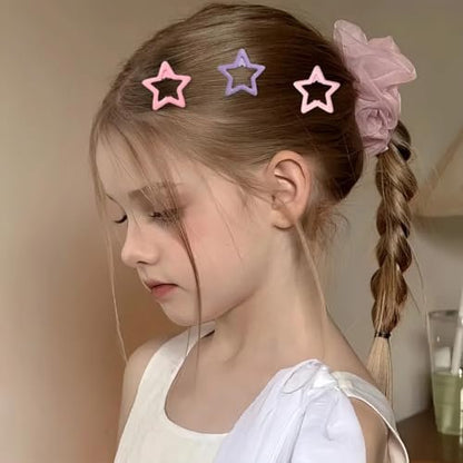 100 PCS Girl Hair Clips Cute Hair Accessories for Little Girls Kids Teens - Multiple Patterns