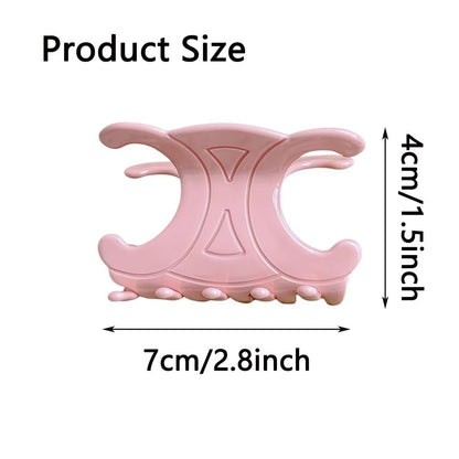 5Pcs Premium Butterfly Hair Clips - Medium Size Acetate Hair Claw Clips for Women and Girls, Elegant Updo Hair Accessories, Best Gift for Mother Avelisse