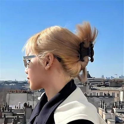5Pcs Premium Butterfly Hair Clips - Medium Size Acetate Hair Claw Clips for Women and Girls, Elegant Updo Hair Accessories, Best Gift for Mother Avelisse