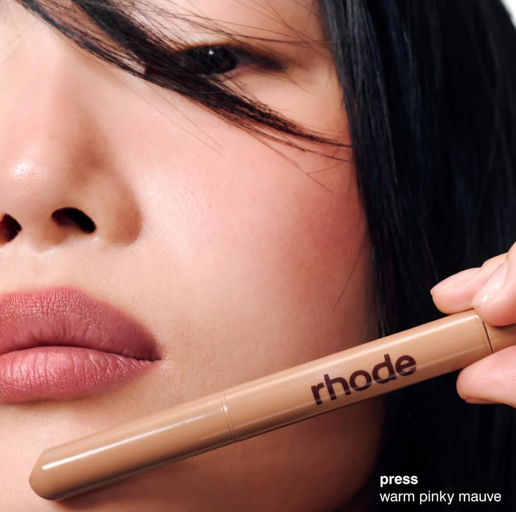Rhode Peptide Lip Shape Contouring Lip Shaper - Press (Warm Pinky Nude) 0.3 Fl Oz Avelisse
