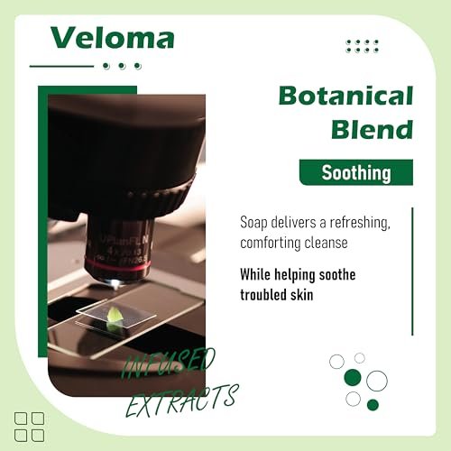 GDS. Veloma Soap - Antifungal & Relief Soap Bar for Face & Body Acne (2-Pack) Avelisse
