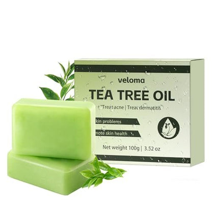 GDS. Veloma Soap - Antifungal & Relief Soap Bar for Face & Body Acne (2-Pack) Avelisse