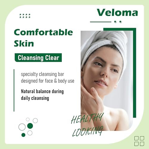 GDS. Veloma Soap - Antifungal & Relief Soap Bar for Face & Body Acne (2-Pack) Avelisse