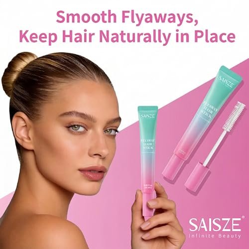 SAISZE Fly Away Stick for Hair – Flyaway Hair Tamer, Lightweight Frizz Control Hair Mascara for Baby Hairs and Bangs, Travel Essentials, Ideal Gifts for Kids, Teen Girls and Mothers, 0.85 Oz - görsel 6