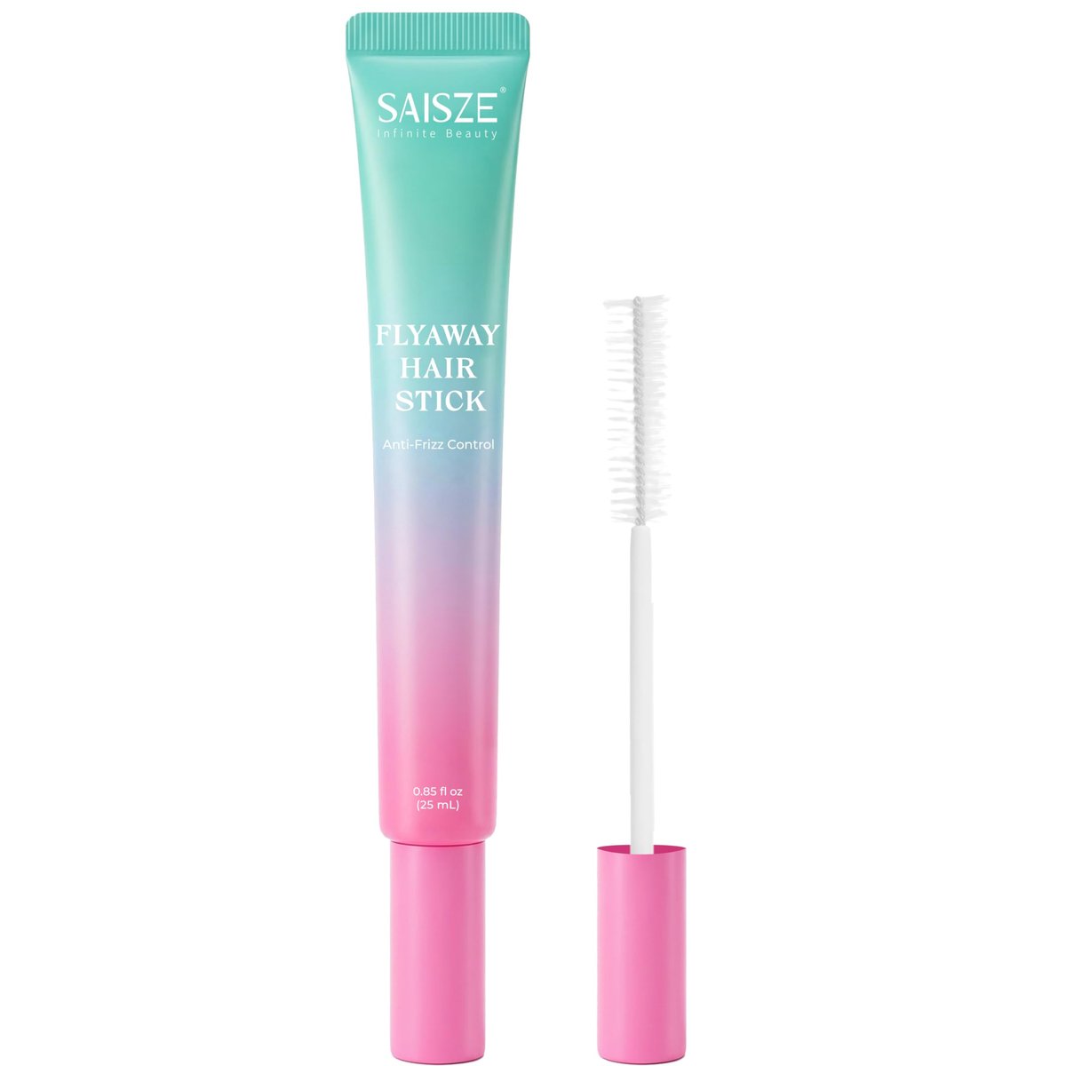 SAISZE Fly Away Stick for Hair – Flyaway Hair Tamer, Lightweight Frizz Control Hair Mascara for Baby Hairs and Bangs, Travel Essentials, Ideal Gifts for Kids, Teen Girls and Mothers, 0.85 Oz - görsel 1