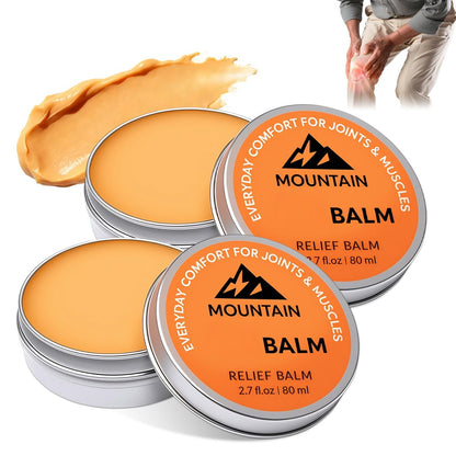 2Pcs Mountain 3xBalm Natural Joint Care Soothing Massage Cream - Fast Absorbing, Non-Greasy Formula for Women and Men Avelisse