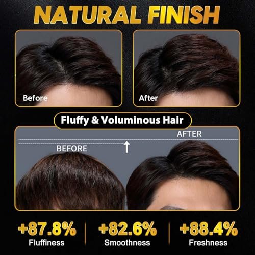 LEISGOTO Hair Styling Powder - Volumizing Root Lifting Powder for Men, Adds Volume and Texture, Invisible Flexible Hold, Long-Lasting Matte Finish, No Stickiness 30g Avelisse