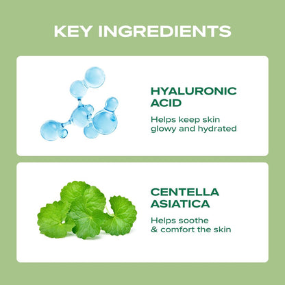 Blanc Nature Calming Serum – Soothing & Hydrating Serum with Hyaluronic Acid, Centella Asiatica & Panthenol for Glass Skin, All Skin Types, 1.01 fl oz (30 ml) Avelisse