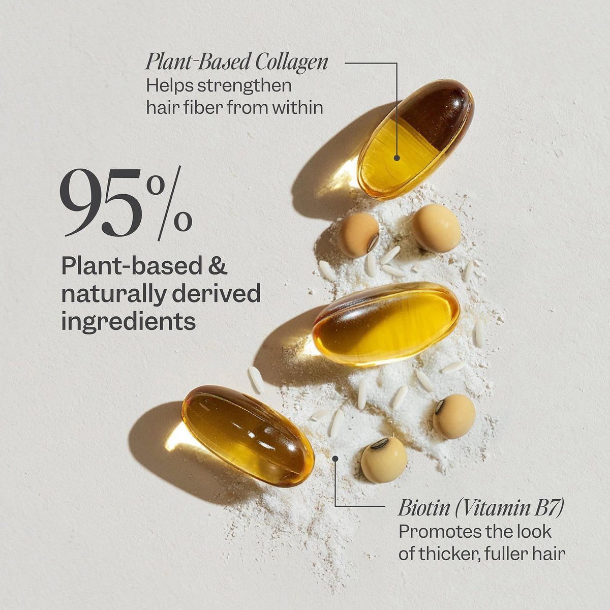 Renpure Biotin & Collagen Thickening Volume Lifting Mousse – Lightweight, Non-Sticky Foam for Fuller, Thicker-Looking Hair – Volume Up to 48HR – Plant-Based, Vegan Formula – 8 Fl Oz Avelisse