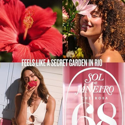 Sol de Janeiro Giftable Set | Two Travel Size Hair & Body Fragrance Mists with Pink Pouch | Cheirosa 68 & Cheirosa 48, 3 fl oz Each | $72 Value Avelisse