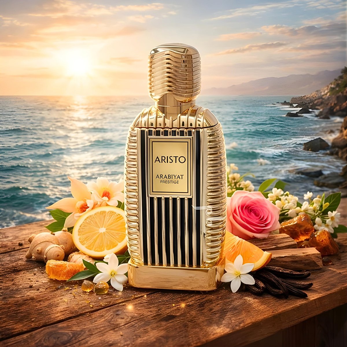 ARABIYAT PRESTIGE Aristo Eau de Parfum 3.4 Fl Oz | 100ml Unisex Fragrance Avelisse