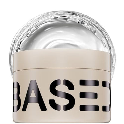 BASED Curl Gel - Maximum Hold & Definition Without Flakes - Scrunches Out Soft with Irish Sea Moss & Flaxseed - Non-Toxic, Paraben Free Formula for All Curl Types (6.8 fl oz)