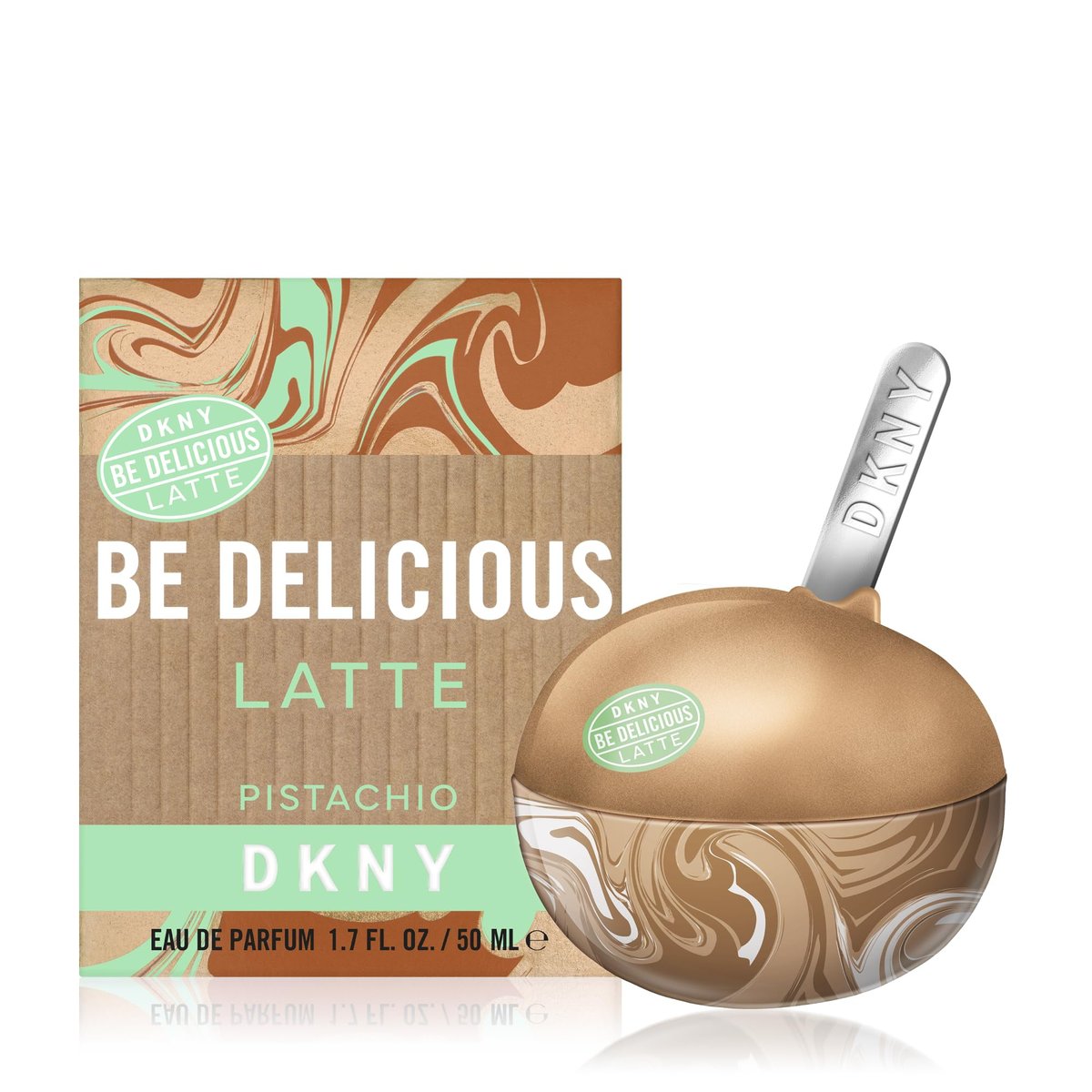 DKNY Be Delicious Latte Pistachio Eau de Parfum for Women, 1.7 Fl Oz Avelisse