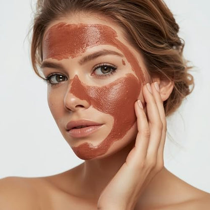 Zelara Australian Red Clay Face Mask – Mineral-Rich Detox Mud Mask with Kakadu Plum, Desert & Rainforest Lime Extracts for Radiant, Smoother Skin, All Skin Types, 100 mL