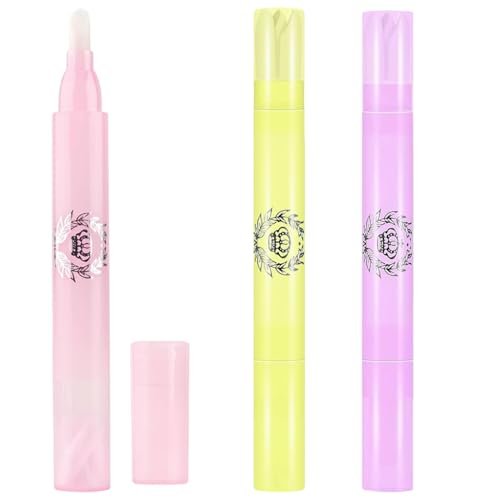 SERADIOO Nail Polish Remover Pen 3-Pack | Precision Cleaner for Nail Edges & Cuticles | Manicure Mistake Fixer for DIY Nail Art Avelisse