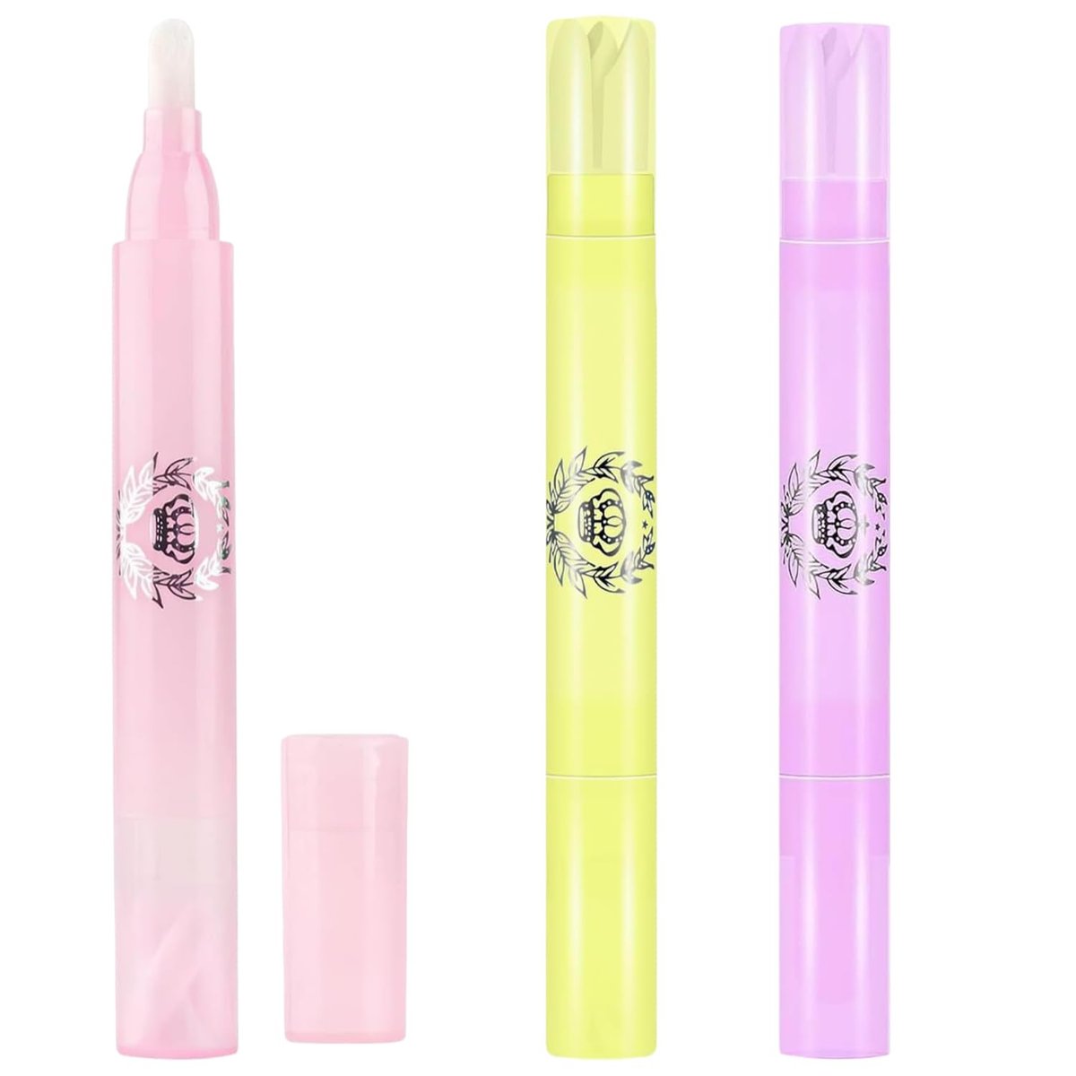 SERADIOO Nail Polish Remover Pen 3-Pack | Precision Cleaner for Nail Edges & Cuticles | Manicure Mistake Fixer for DIY Nail Art Avelisse