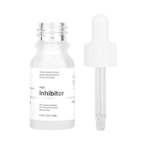 Mild Hair Growth Inhibitor Serum – Moisturizing Permanent Hair Inhibitor with Natural Plant Extract, Soothing Stop Hair Growth for Face, Arms, Legs, Body, Bikini – Unisex - görsel 1