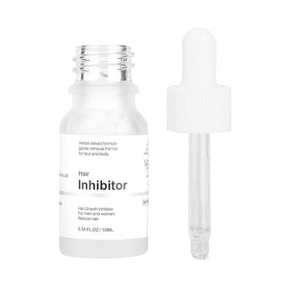 Mild Hair Growth Inhibitor Serum – Moisturizing Permanent Hair Inhibitor with Natural Plant Extract, Soothing Stop Hair Growth for Face, Arms, Legs, Body, Bikini – Unisex