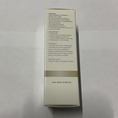 Mild Hair Growth Inhibitor Serum – Moisturizing Permanent Hair Inhibitor with Natural Plant Extract, Soothing Stop Hair Growth for Face, Arms, Legs, Body, Bikini – Unisex - görsel 17