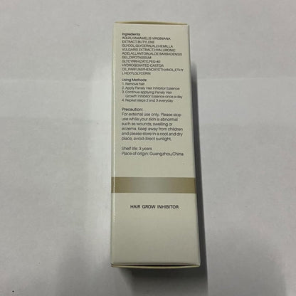 Mild Hair Growth Inhibitor Serum – Moisturizing Permanent Hair Inhibitor with Natural Plant Extract, Soothing Stop Hair Growth for Face, Arms, Legs, Body, Bikini – Unisex