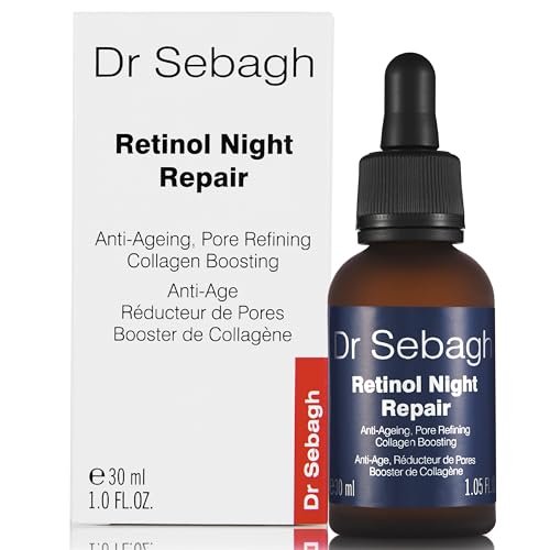 Dr Sebagh Retinol Night Repair - High-Strength Retinol Serum for Face with Vitamin E, Rosehip Oil & Squalane Avelisse