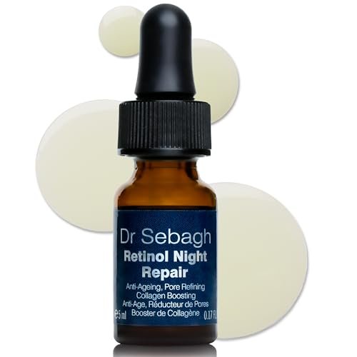 Dr Sebagh Retinol Night Repair - High-Strength Retinol Serum for Face with Vitamin E, Rosehip Oil & Squalane Avelisse