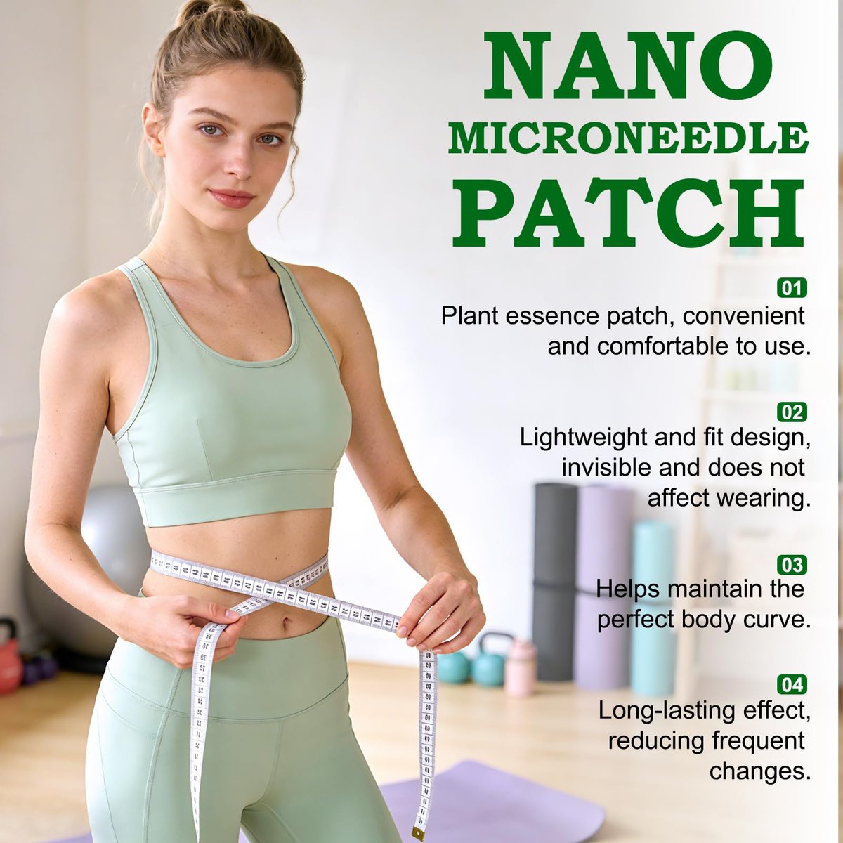HongChengSM Moringa 10-in-1 Nano Microdarts Patch - Advanced Natural Skin Care for Firming, 2 Boxes Avelisse
