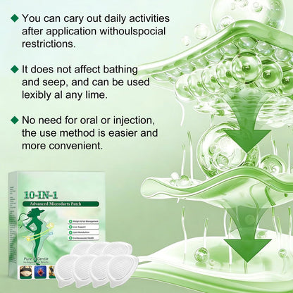 HongChengSM Moringa 10-in-1 Nano Microdarts Patch - Advanced Natural Skin Care for Firming, 2 Boxes Avelisse