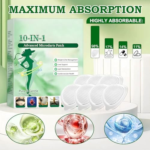 HongChengSM Moringa 10-in-1 Nano Microdarts Patch - Advanced Natural Skin Care for Firming, 2 Boxes Avelisse