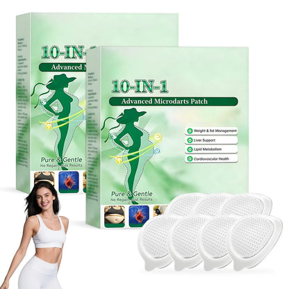 HongChengSM Moringa 10-in-1 Nano Microdarts Patch - Advanced Natural Skin Care for Firming, 2 Boxes Avelisse