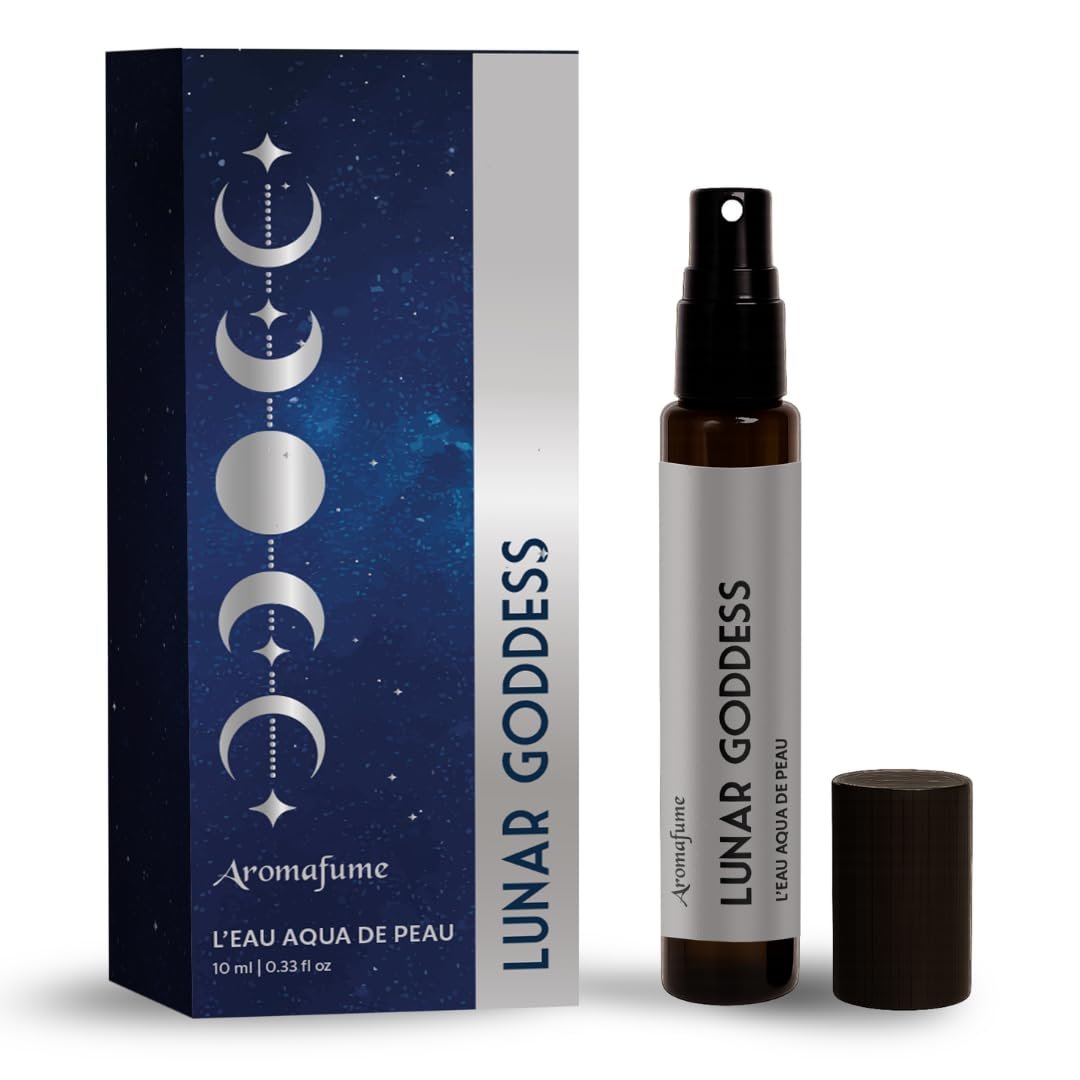 Lunar Goddess | 10ml Perfume | Travel Size | Floral & Spicy Eau de Parfum | Alcohol Free Clean Scent | Aromafume - görsel 1