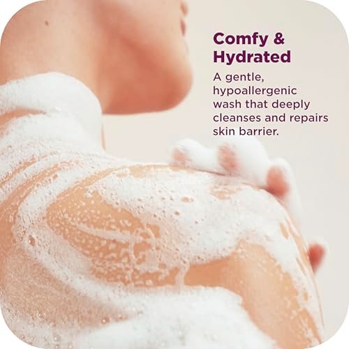 OLLY Body Wash Comfy Mood + Skin - Cozy Vanilla & Fig Scent, Hydrating & Nourishing with Ceramides, Chamomile Oil & Vitamin E, 17 Fl Oz Avelisse