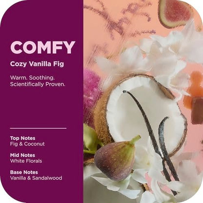 OLLY Body Wash Comfy Mood + Skin - Cozy Vanilla & Fig Scent, Hydrating & Nourishing with Ceramides, Chamomile Oil & Vitamin E, 17 Fl Oz Avelisse