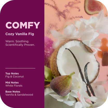OLLY Body Wash Comfy Mood + Skin - Cozy Vanilla & Fig Scent, Hydrating & Nourishing with Ceramides, Chamomile Oil & Vitamin E, 17 Fl Oz Avelisse