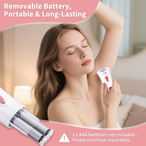 2026 Upgraded Facial Epilator for Women – Cordless Electric Hair Removal with LED Light, Precise & Painless for Face, Lip, Arms, Legs, Bikini Line (Red) - görsel 14