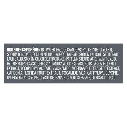 Dove Men+Care Fig + Cedarwood Moisturizing Body Wash, Sulfate Free, Paraben Free, Dye Free, 26 oz