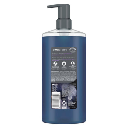 Dove Men+Care Fig + Cedarwood Moisturizing Body Wash, Sulfate Free, Paraben Free, Dye Free, 26 oz