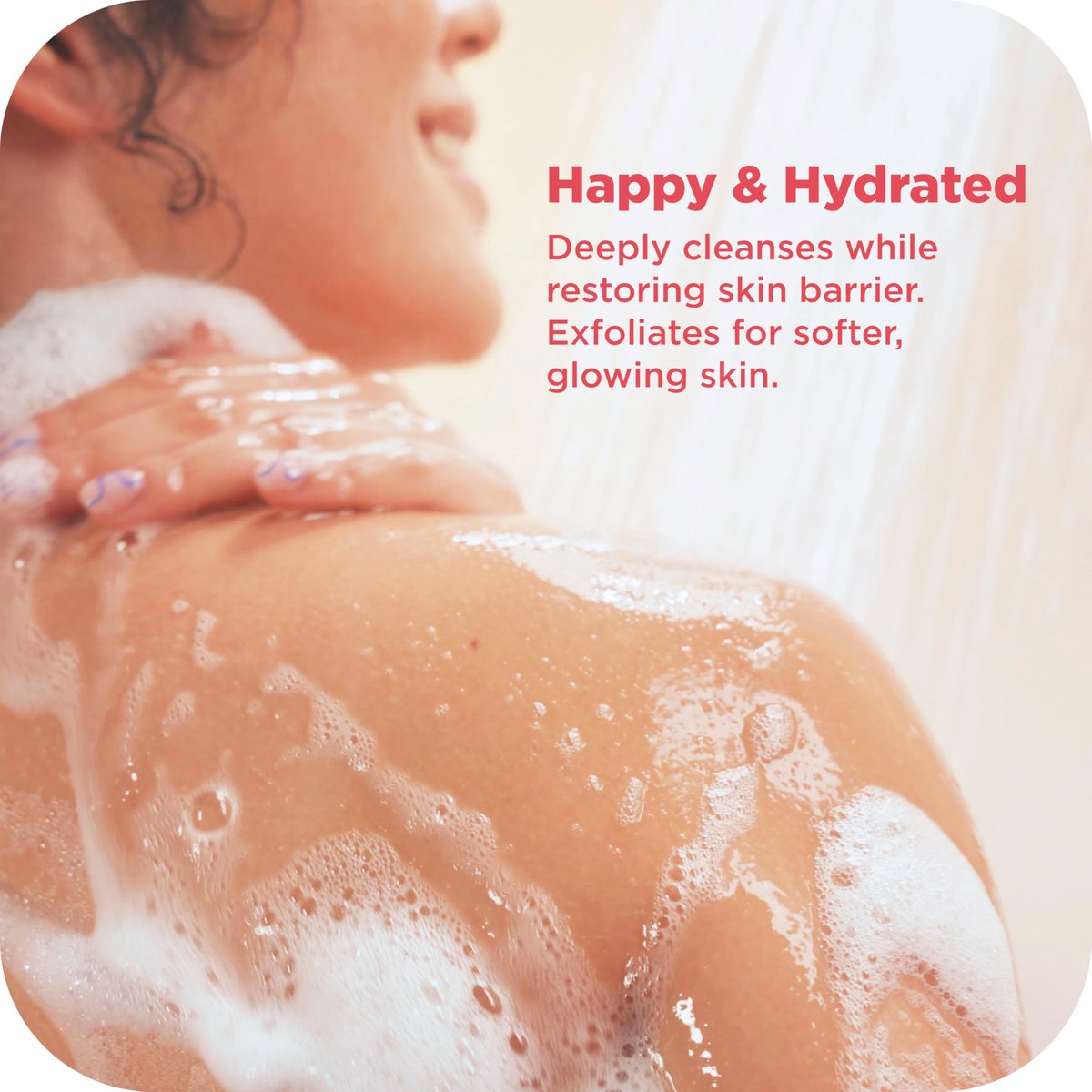 OLLY Exfoliating Body Wash Happy Mood + Skin - Jojoba Beads, Pineapple Enzymes & Vitamin C for Softer, Glowing Skin - 17 Fl Oz - görsel 13