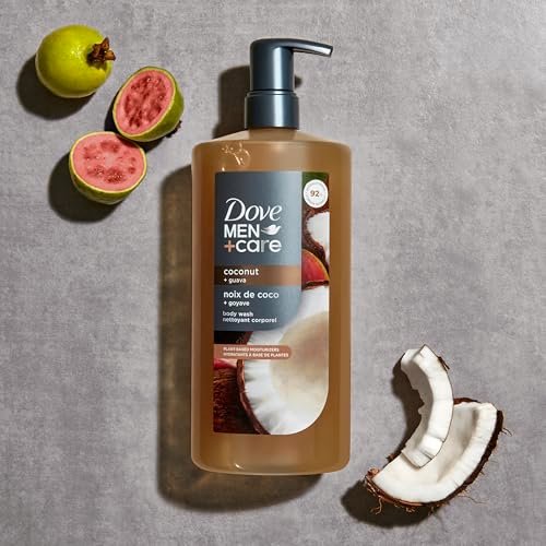 Dove Men+Care Coconut & Guava Moisturizing Body Wash - Sulfate Free, Paraben Free, Dye Free - 26 oz - görsel 8