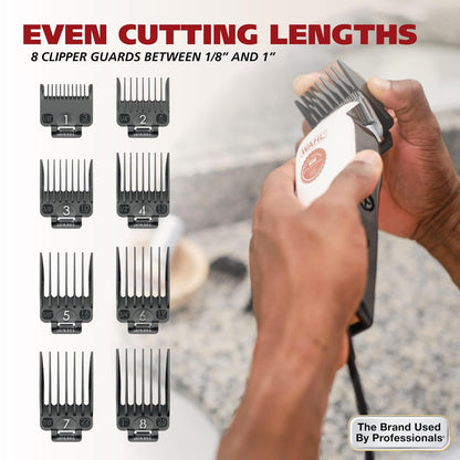 Wahl USA Classic Edition Corded Hair Clippers & Cordless Trimmer - POWERDRIVE Motor for Smooth Haircutting - Model 3029167 Avelisse