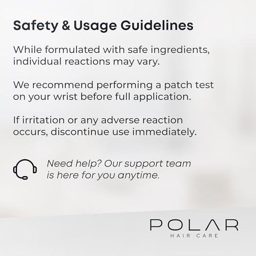 Polar Haircare Blonde Coloring Shampoo for Gray Hair – Semi-Permanent Red Color, Vegan & Ammonia-Free (6.76 Fl Oz) Avelisse