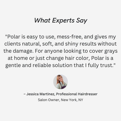 Polar Haircare Blonde Coloring Shampoo for Gray Hair – Semi-Permanent Red Color, Vegan & Ammonia-Free (6.76 Fl Oz) Avelisse