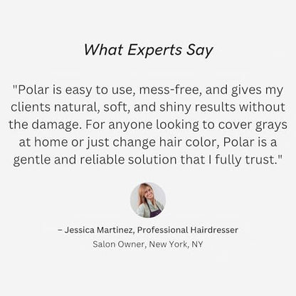 Polar Haircare Blonde Coloring Shampoo for Gray Hair – Semi-Permanent Red Color, Vegan & Ammonia-Free (6.76 Fl Oz) Avelisse