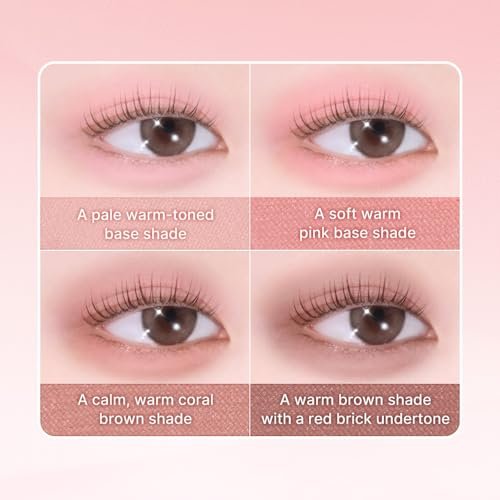 dasique Multi Quad Eyeshadow #03 Soft Tutu – 4-Color Pink Nude Palette - görsel 8